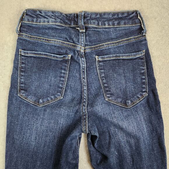 True Craft Jeans Womens Size 1 High Rise Skinny 24" Waist - Picture 6 of 12